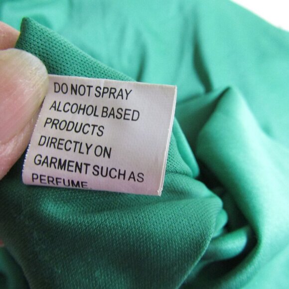 MADISON JAMES 6 Kelly Green BEADED Illusion PROM Evening Formal Maxi Dress - Picture 12 of 13